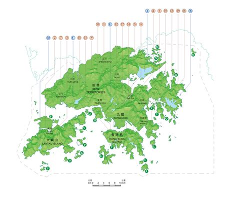 香港東南方位置|香港地理